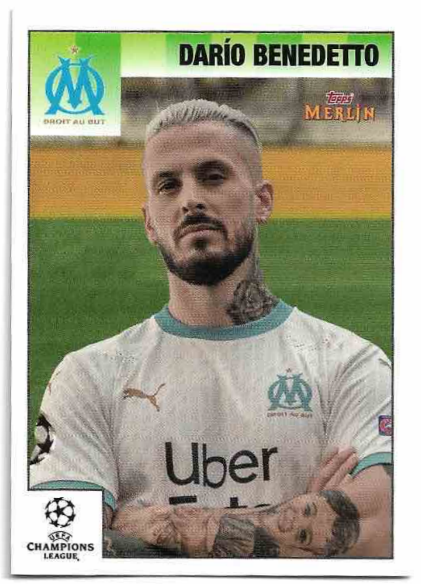 DARIO BENEDETTO 20-21 Topps Merlin's Heritage 95 UCL