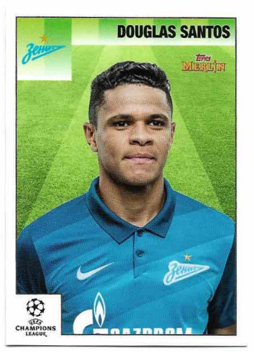 DOUGLAS SANTOS 20-21 Topps Merlin's Heritage 95 UCL