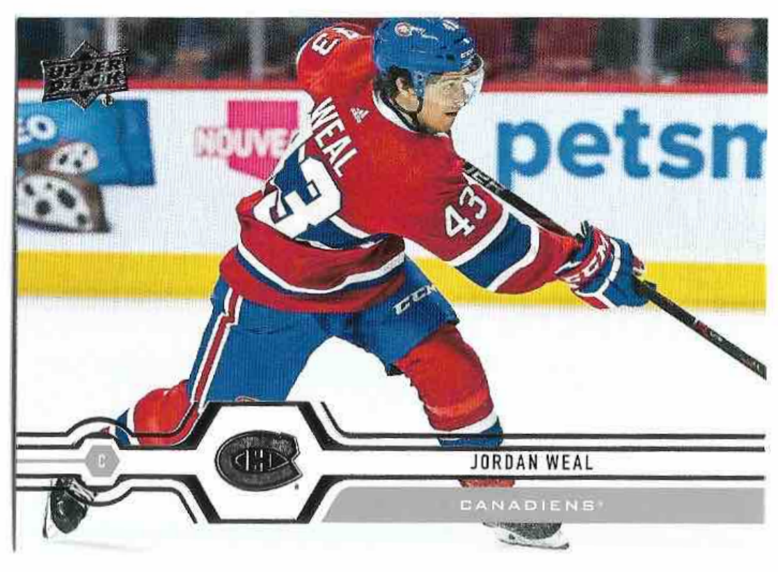 JORDAN WEAL 19-20 UD Series 1