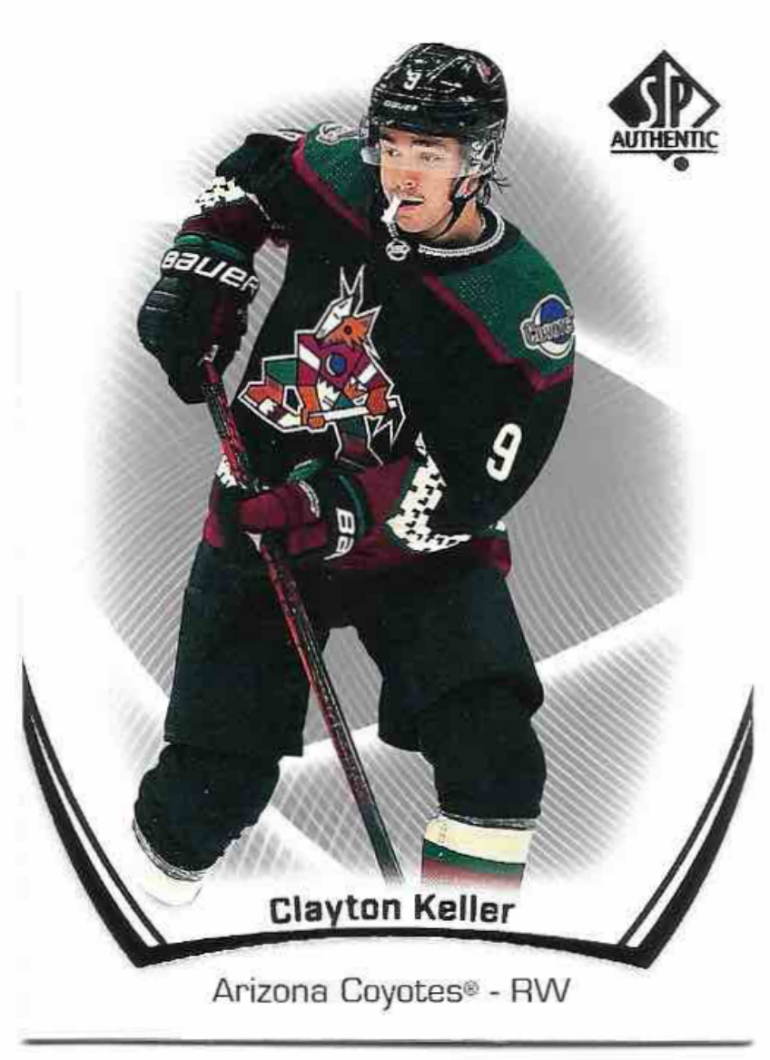 CLAYTON KELLER 21-22 UD SP Authentic