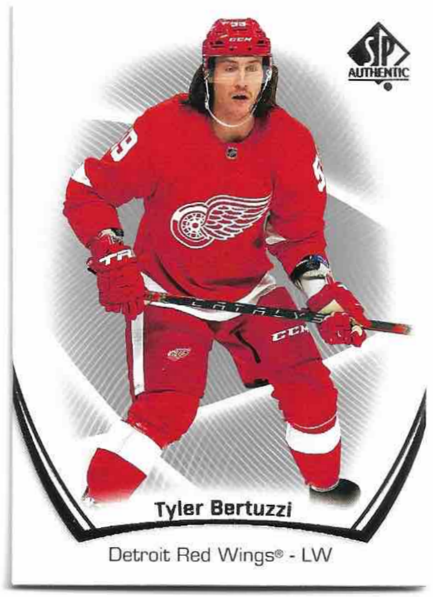 TYLER BERTUZZI 21-22 UD SP Authentic