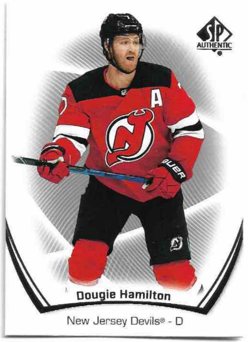 DOUGIE HAMILTON 21-22 UD SP Authentic