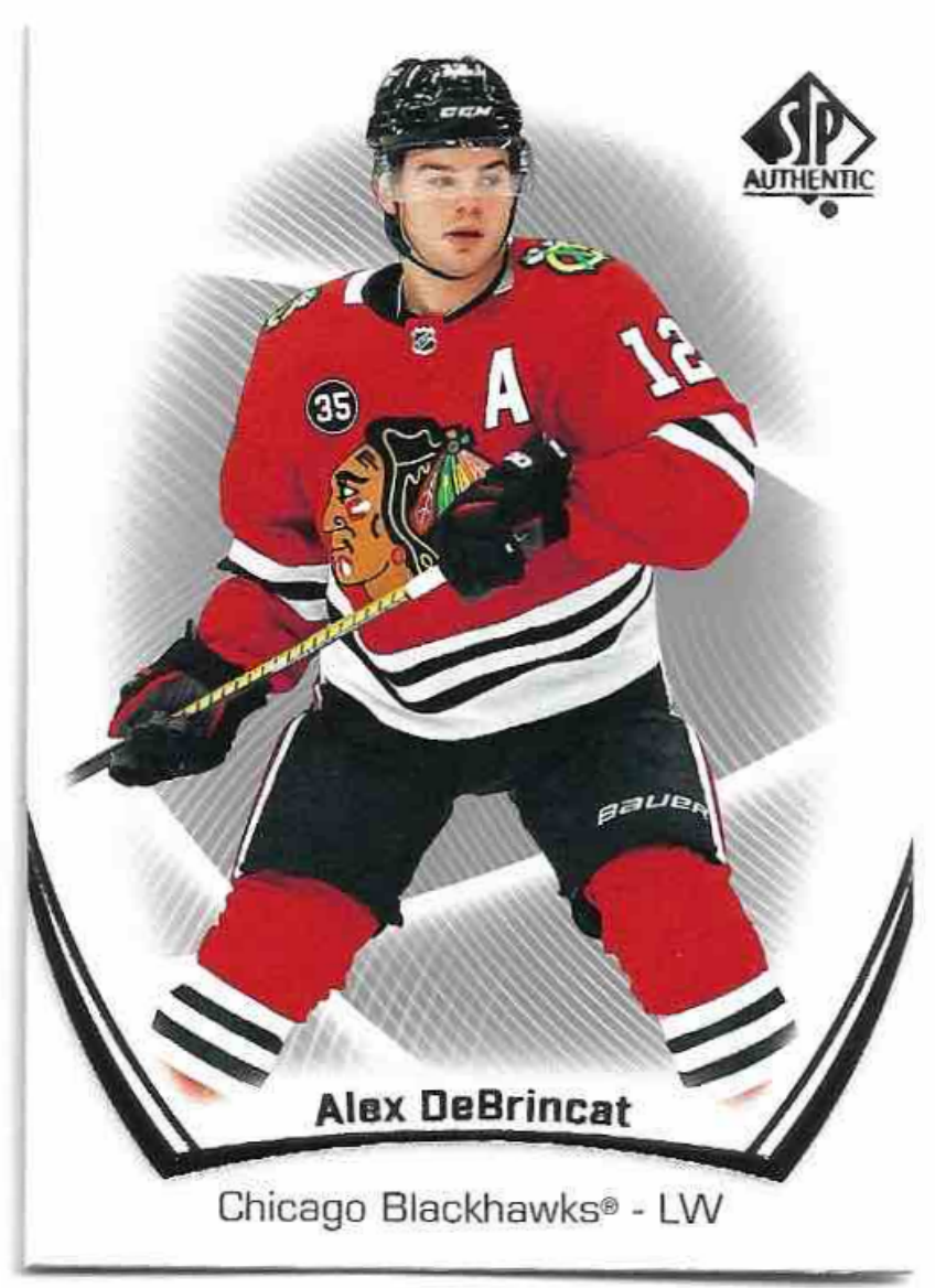 ALEX DEBRINCAT 21-22 UD SP Authentic