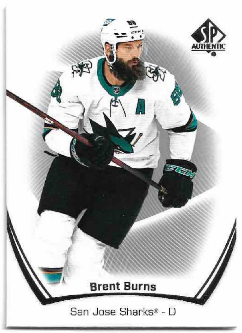 BRENT BURNS 21-22 UD SP Authentic