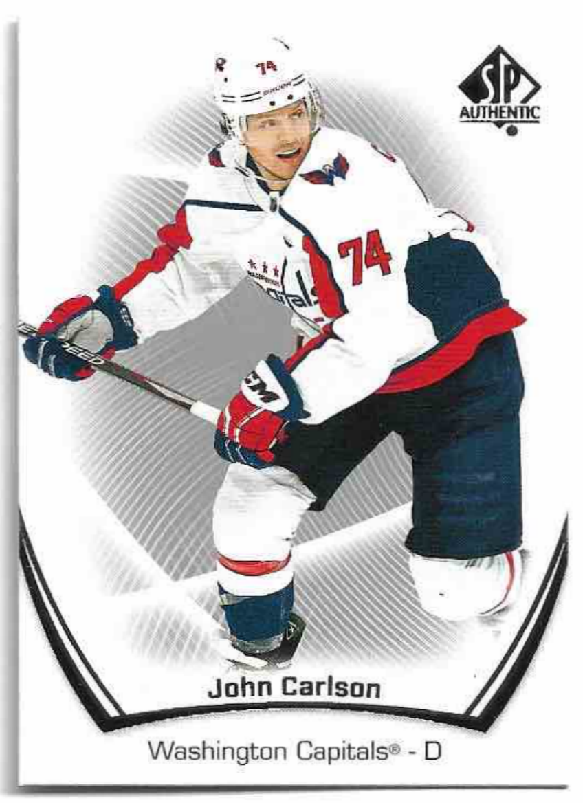 JOHN CARLSON 21-22 UD SP Authentic