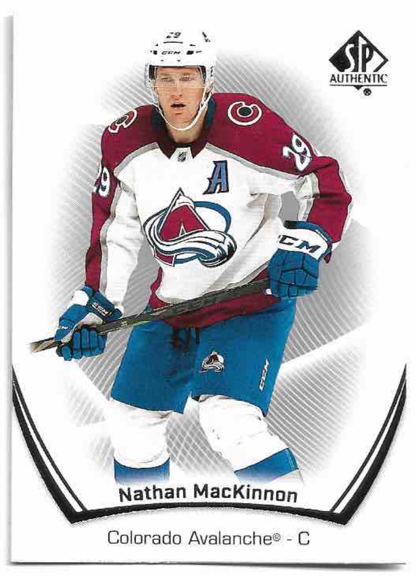 NATHAN MACKINNON 21-22 UD SP Authentic