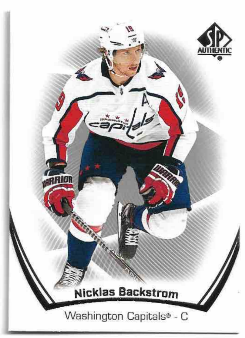 NICKLAS BACKSTROM 21-22 UD SP Authentic