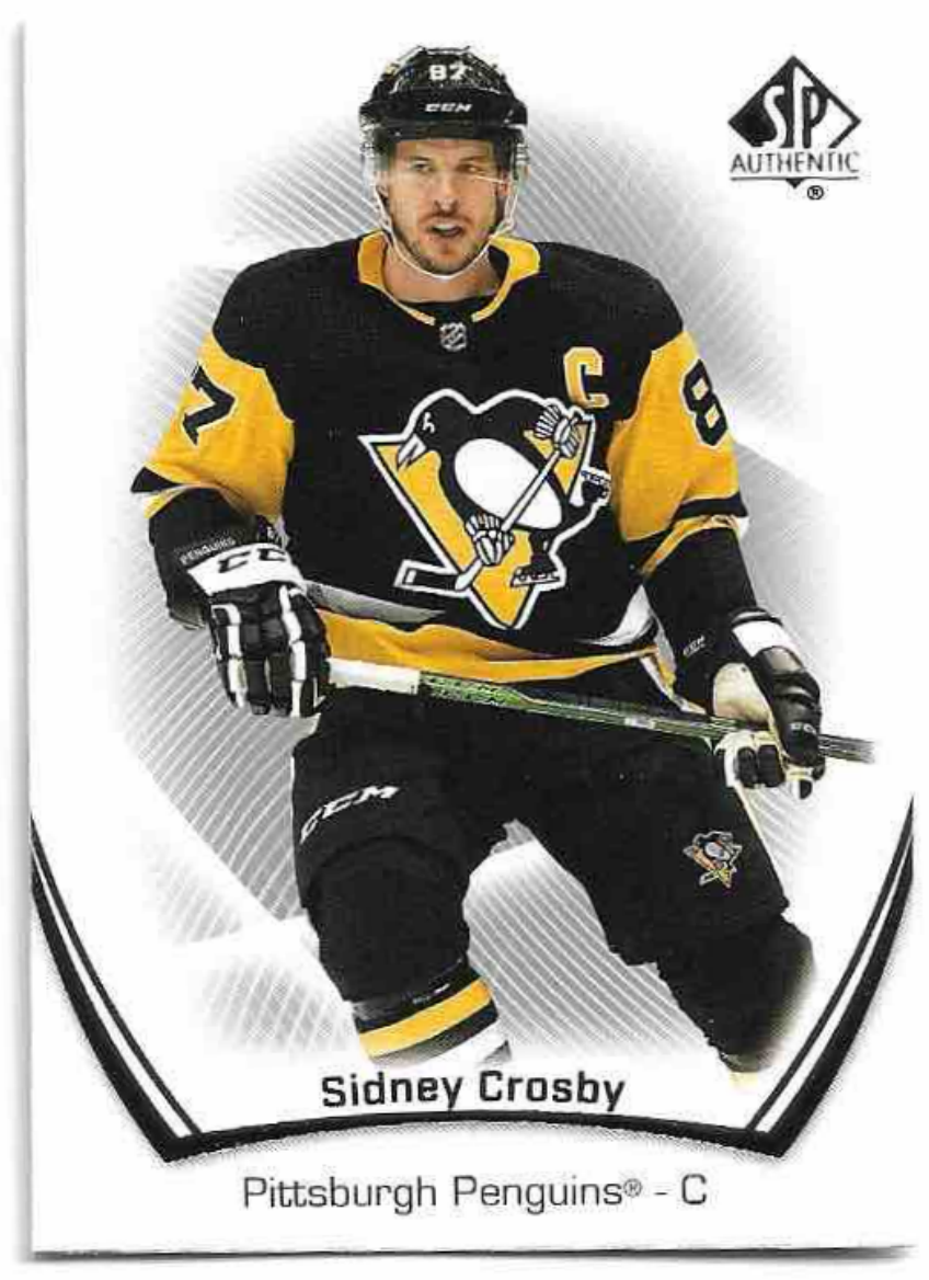 SIDNEY CROSBY 21-22 UD SP Authentic