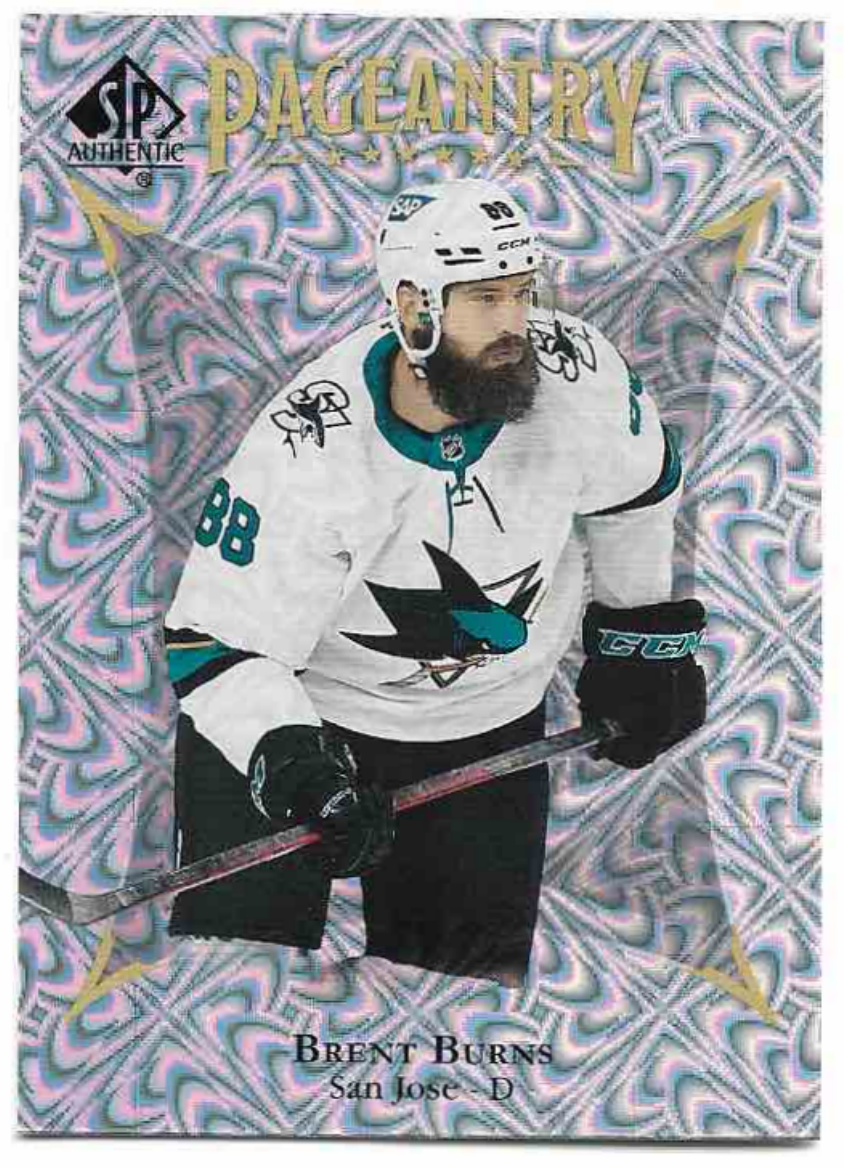 Pageantry BRENT BURNS 21-22 UD SP Authentic