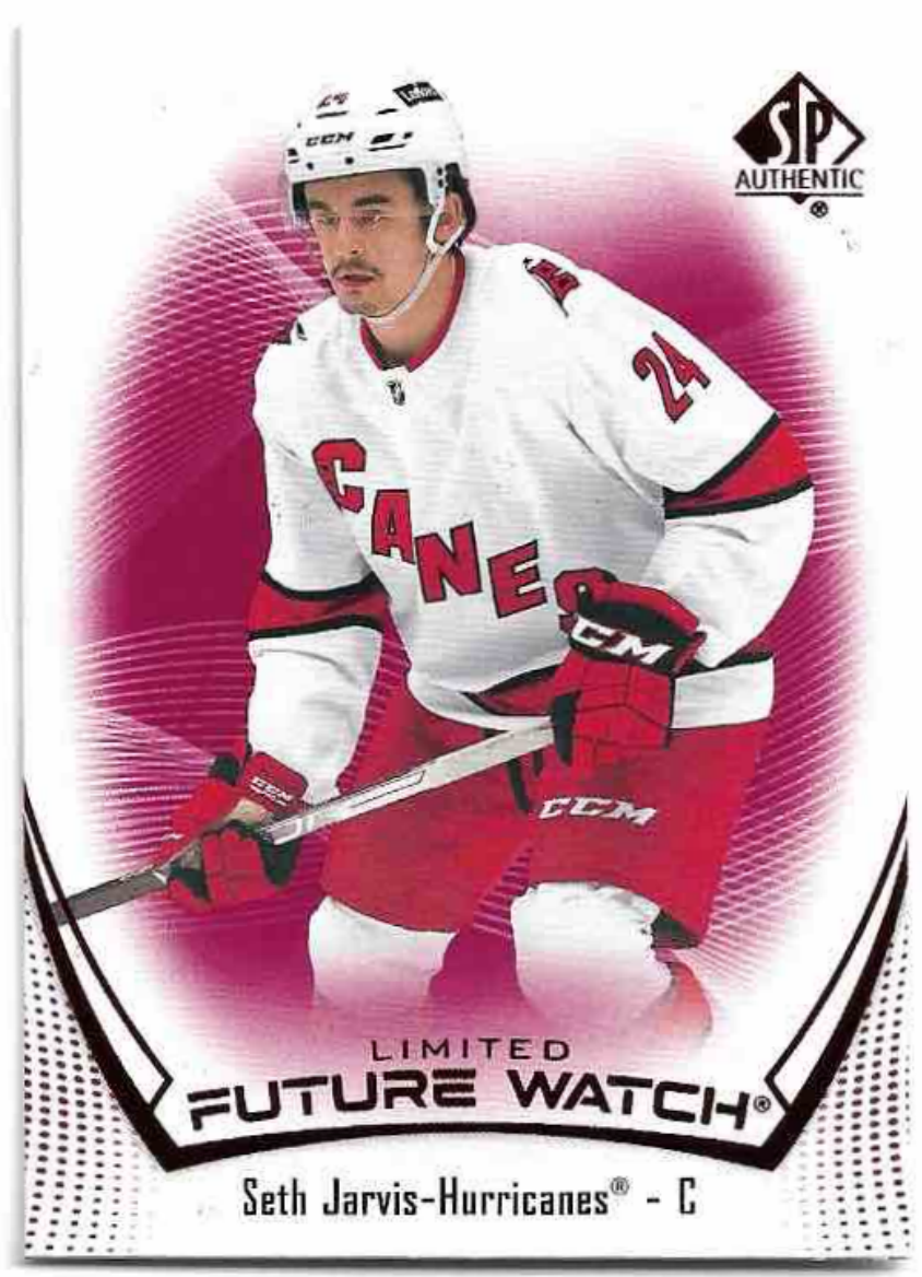Rookie Limited Red Future Watch SETH JARVIS 21-22 UD SP Authentic