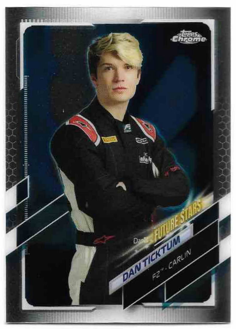 DAN TICKTUM 2021 Topps Chrome Formula 1