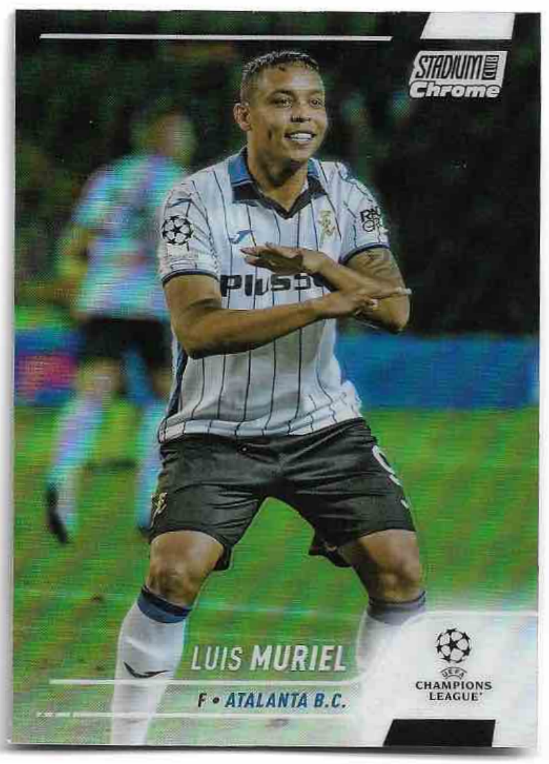 LUIS MURIEL 21-22 Topps Stadium Club Chrome UCL