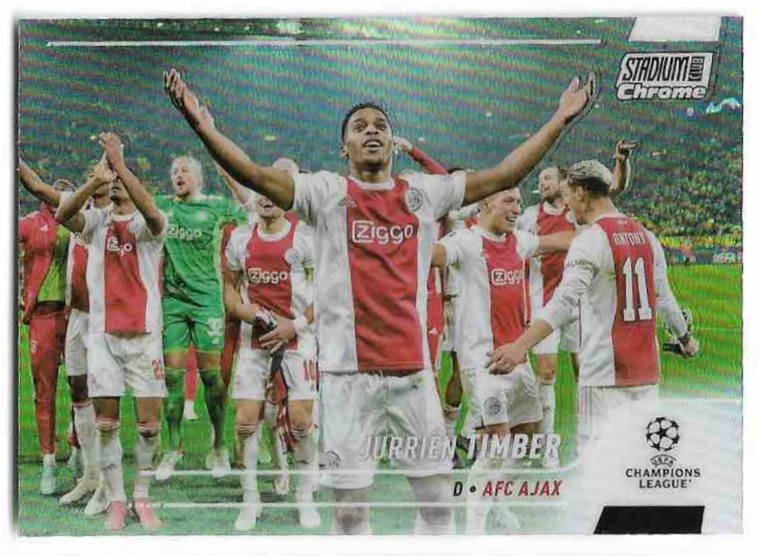 Refractor JURRIEN TIMBER 21-22 Topps Stadium Club Chrome UCL