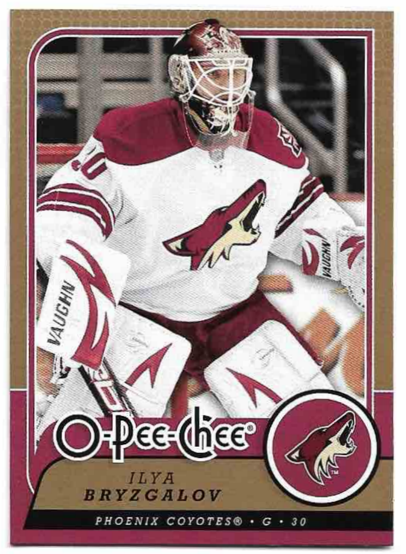 ILYA BRYZGALOV 08-09 UD O-Pee-Chee OPC