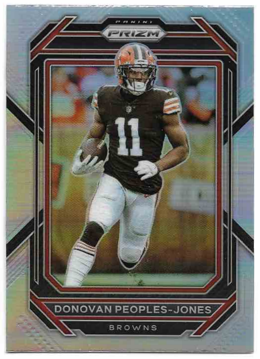 Silver Prizm DONOVAN PEOPLES-JONES 2022 Panini Prizm Football