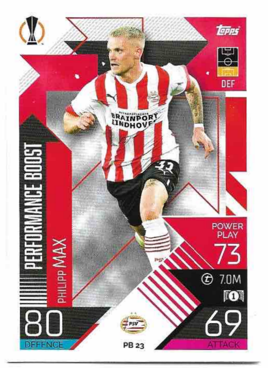 Performance Boost PHILIPP MAX 2023 Match Attax Extra UCL