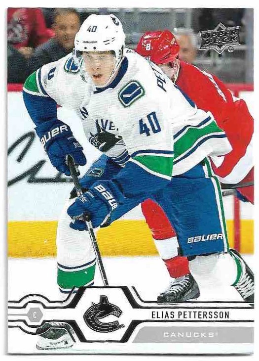 ELIAS PETTERSSON 19-20 UD Series 1