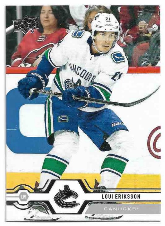 LOUI ERIKSSON 19-20 UD Series 1