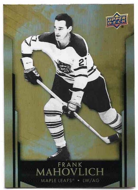 FRANK MAHOVLICH 2023 UD Tim Hortons Legends