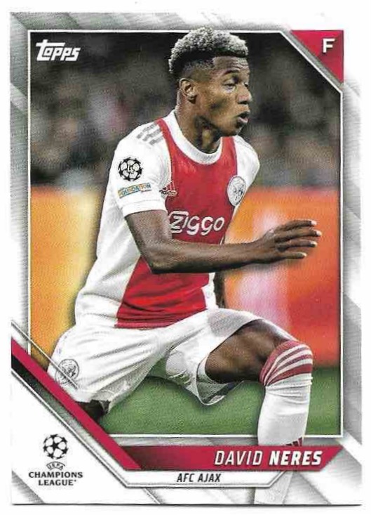 DAVID NERES 21-22 Topps UEFA Champions League