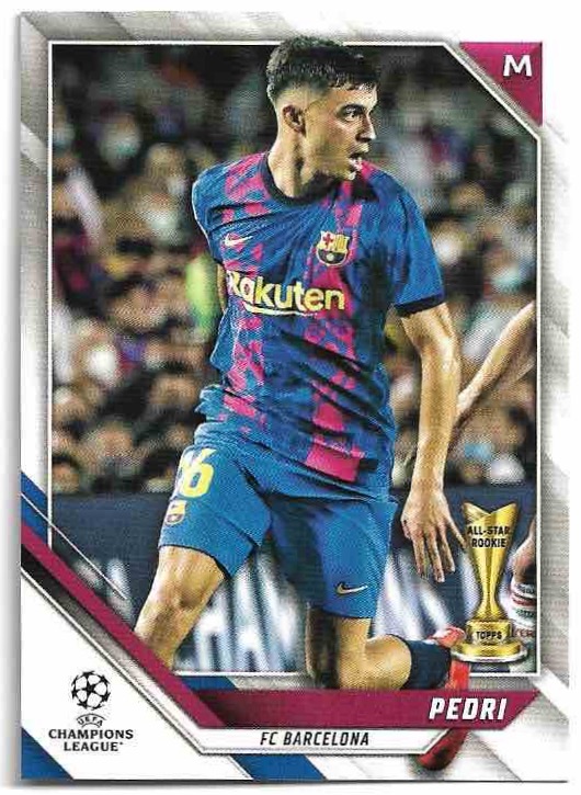 PEDRI 21-22 Topps UEFA Champions League