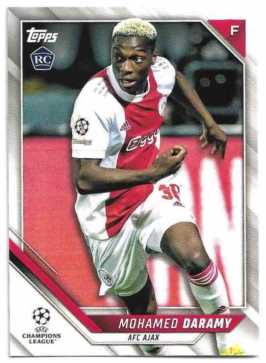 Rookie MOHAMED DARAMY 21-22 Topps UEFA Champions League