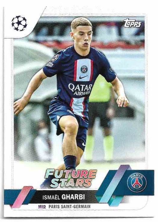 Future Stars ISMAEL GHARBI 22-23 Topps UEFA Club Competitions