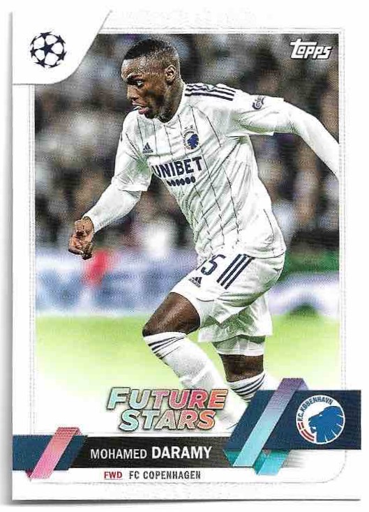 Future Stars MOHAMED DARAMY 22-23 Topps UEFA Club Competitions