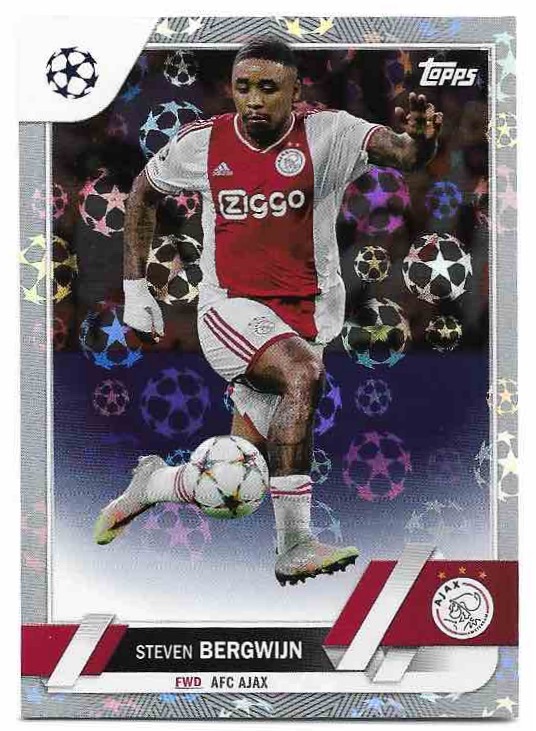 Starball Foil STEVEN BERGWIJN 22-23 Topps UEFA Club Competitions