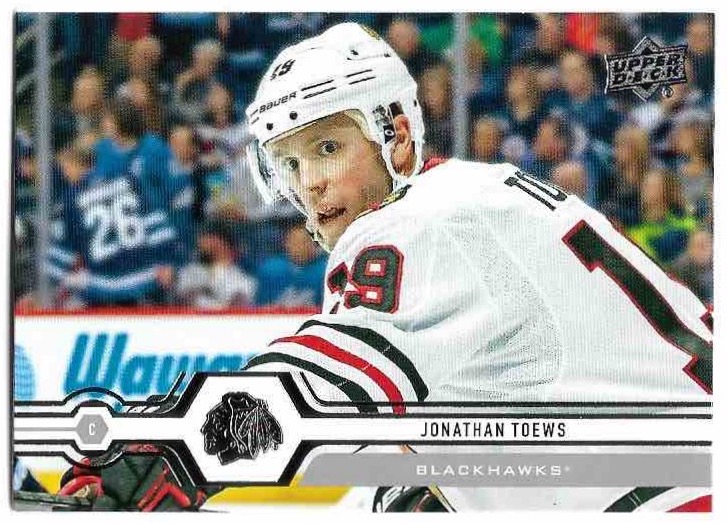 JONATHAN TOEWS 19-20 UD Series 1