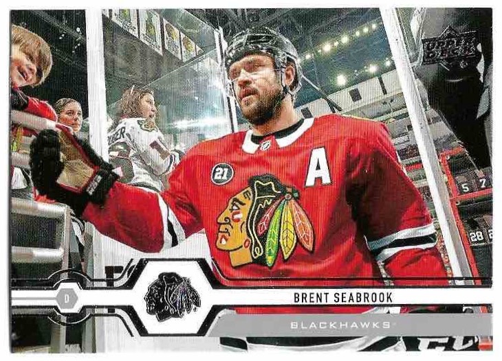 BRENT SEABROOK 19-20 UD Series 1