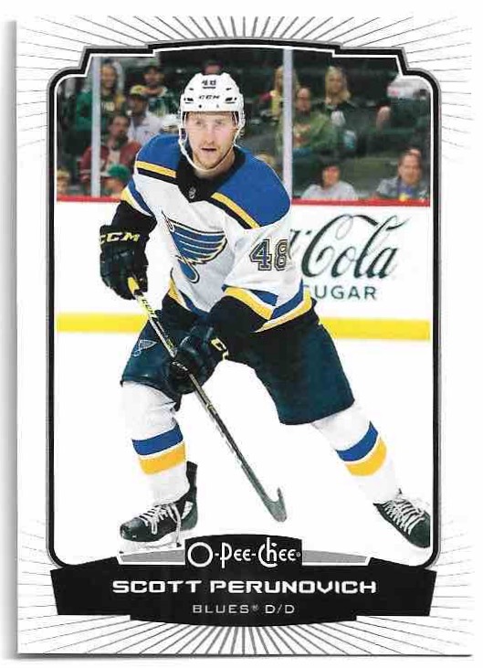 SCOTT PERUNOVICH 22-23 UD O-Pee-Chee OPC