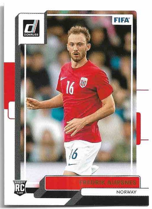 Rookie FREDRIK AURSNES 22-23 Panini Donruss Soccer