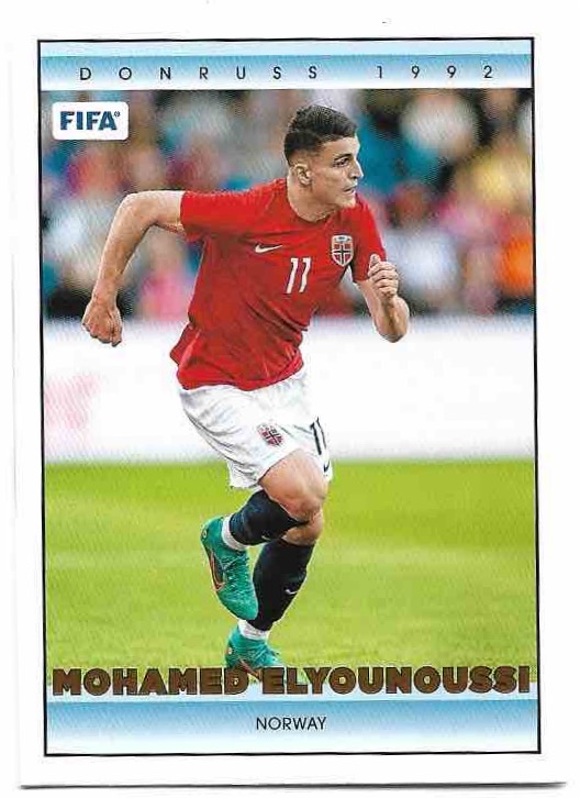 Donruss 1992 MOHAMED ELYOUNOUSSI 22-23 Panini Donruss Soccer