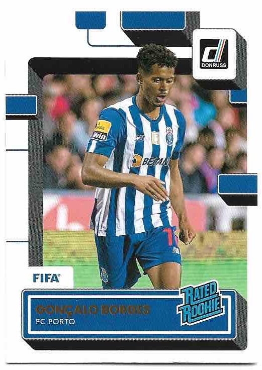 Rated Rookie GONCALO BORGES 22-23 Panini Donruss Soccer