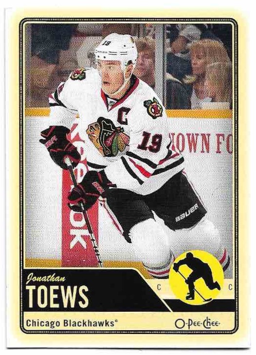 JONATHAN TOEWS 12-13 UD O-Pee-Chee