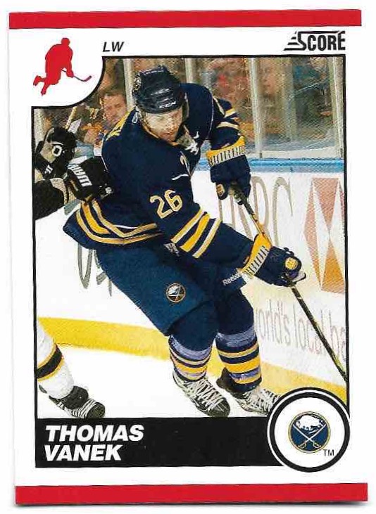 THOMAS VANEK 10-11 Panini Score