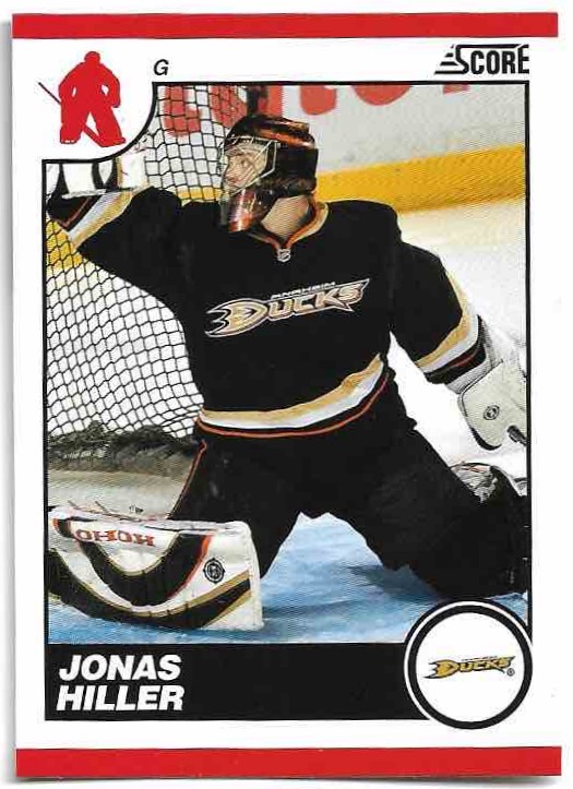 JONAS HILLER 10-11 Panini Score