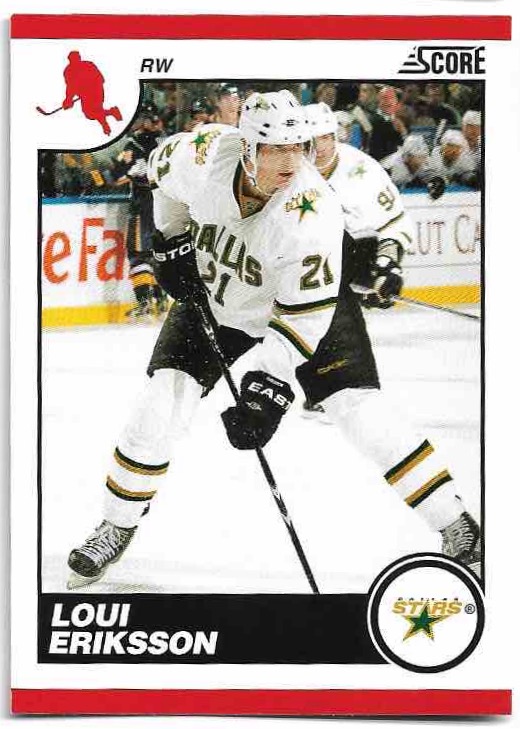 LOUI ERIKSSON 10-11 Panini Score