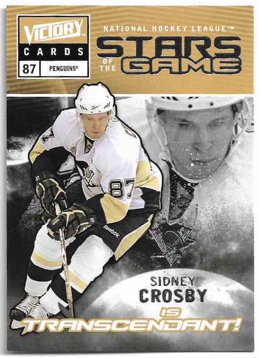 Stars of the Game SIDNEY CROSBY 09-10 UD Victory