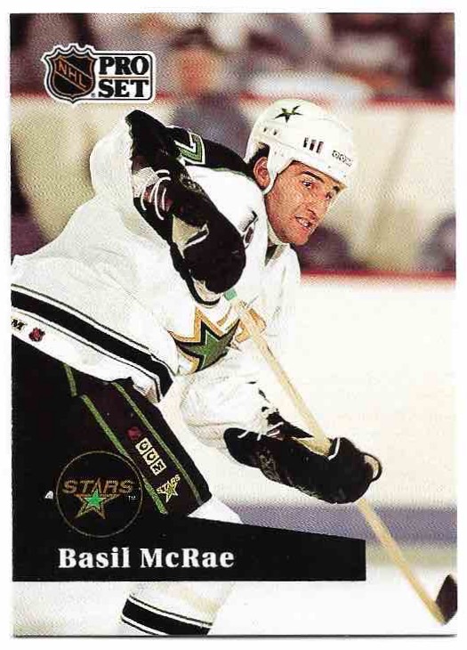 BASIL MCRAE 91-92 Pro Set