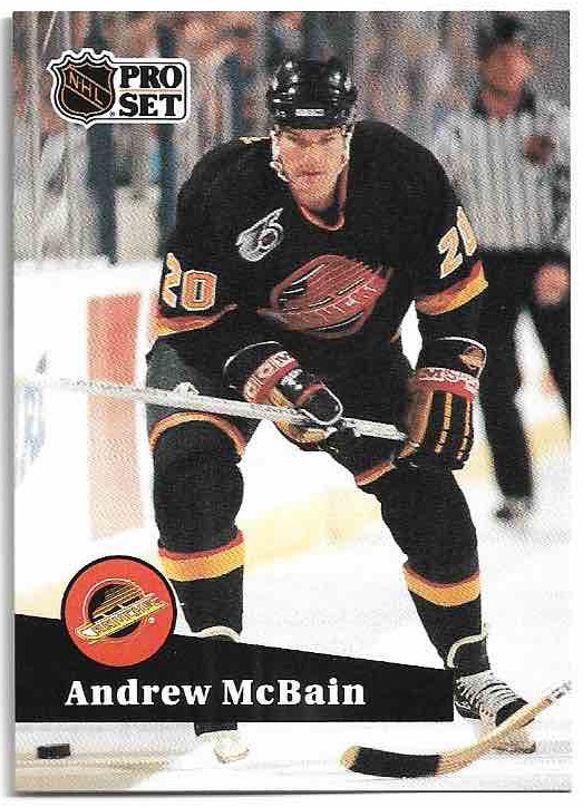 ANDREW MCBAIN 91-92 Pro Set