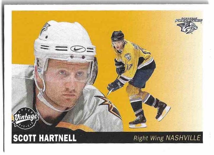 SCOTT HARTNELL 02-03 Upper Deck Vintage