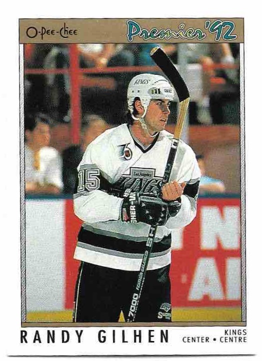 RANDY GILHEN 91-92 O-Pee-Chee Premier