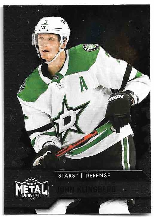 JOHN KLINGBERG 20-21 UD Metal Universe