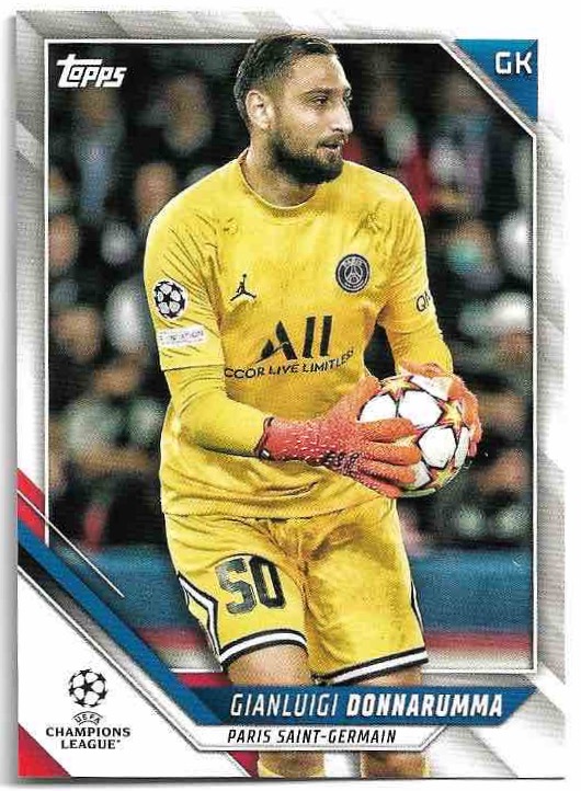 GIANLUIGI DONNARUMMA 21-22 Topps UEFA Champions League