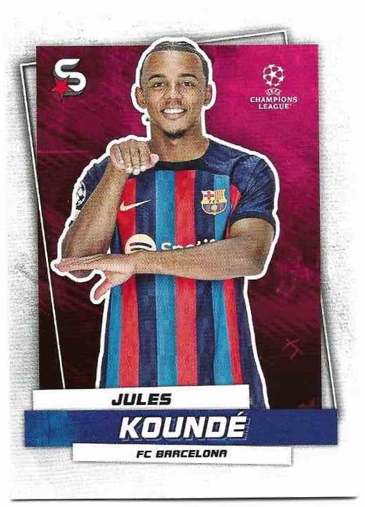 JULES KOUNDE 22-23 Topps UEFA Superstars