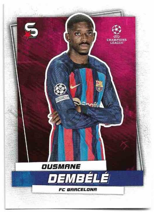 OUSMANE DEMBELE 22-23 Topps UEFA Superstars