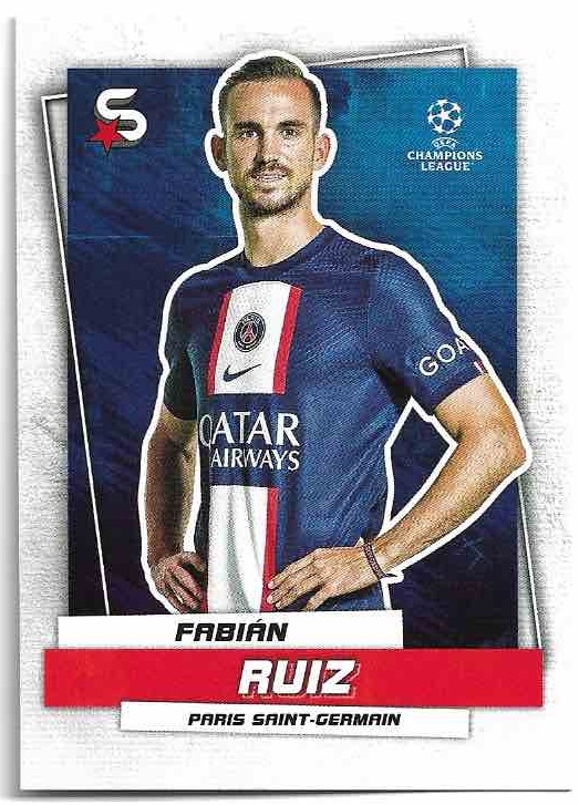 FABIAN RUIZ 22-23 Topps UEFA Superstars