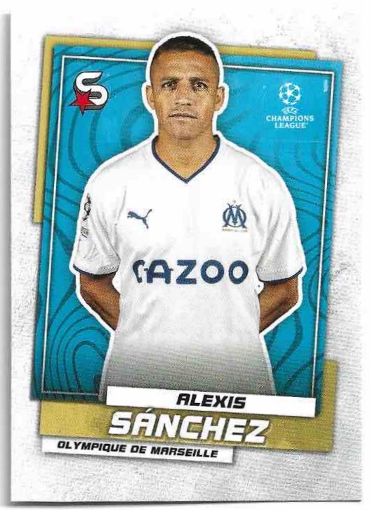 ALEXIS SANCHEZ 22-23 Topps UEFA Superstars